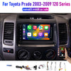 Toyota Prado Apple CarPlay Android Auto Head Unit BT Radio (2003-2009)
