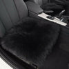 Genuine Sheepskin Black Car Seat Cover Cushion