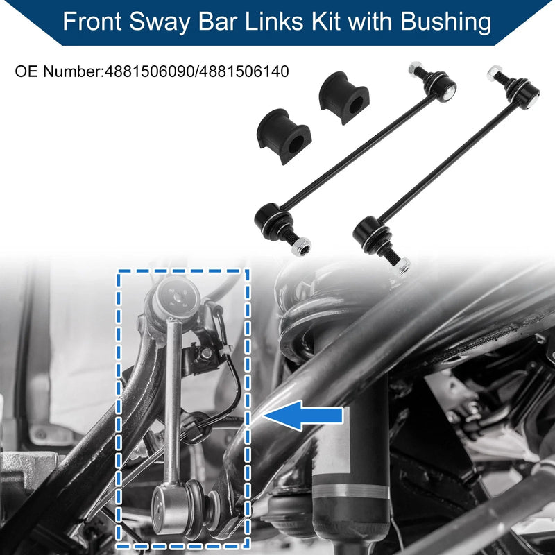Toyota Camry Front Stabilizer Bar Links with 2 Pcs Bushing