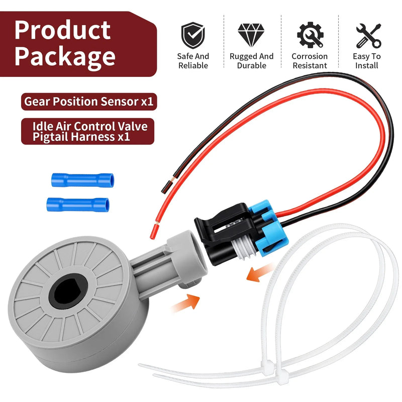 Polaris General / Ranger 1000 / RZR 900 / 570 Gear Position Rotary Sensor