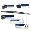 BMW X5 E53 & BMW 5 Series Touring E34 18" Rear Windshield Wiper Blade (1999-2006)