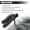 Ford F150 Bronco Air Intake Cleaner Duct Hose (1994-1996)