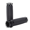 Honda Yamaha Suzuki Kawasaki 2 x Black Motorcycle Handlebar Grips