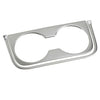 Toyota Sienna Stainless Steel Rear Cup Holder Cover Trim (2021-2022)