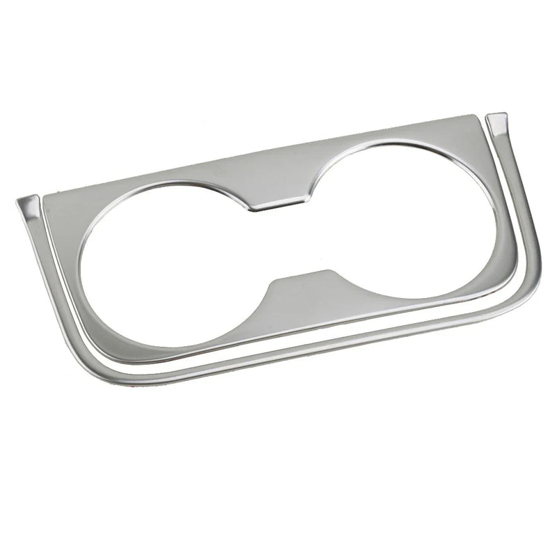 Toyota Sienna Stainless Steel Rear Cup Holder Cover Trim (2021-2022)
