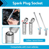 Car Removal Tools 14/16 MM Thin Wall Magnetic Swivel Spark Plug Socket