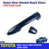 Outer Door Handle Black Gloss Front Left Fits Toyota Hilux Revo SR5 UTE 2015-19