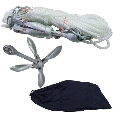 Jet Ski GTX / RXP / RXT Jet Ski Anchor Kit 1.5KG Collapsible Folding Grapnel