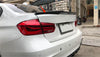 BMW 3 Series F30 Sedan M3 Style Rear ABS Black Boot Spoiler (2012-2018)