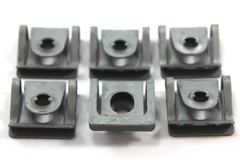 Ducati Honda Suzuki Dzus Motorcycle Fairing Fastener Clips Plate 6x