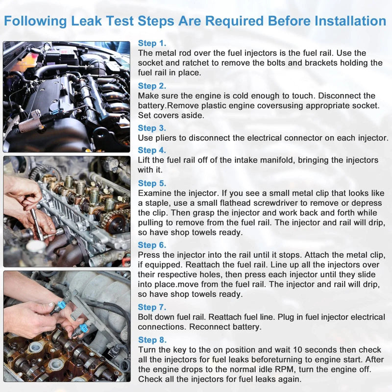 Ford Fiesta V 1.3L Fuel Injector Flow Matched (2009-2017)
