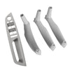 BMW X5 E70 X6 E71 E72 4 x ABS Inner Door Pull Handle Trim Covers (2007-2013)