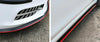 Red Cars 2.5M Front Bumper Lip Splitter Spoiler