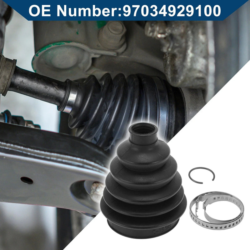 Porsche Panamera Outer CV Joint Boot Kit w/ Clamps (2010-2016)