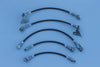 Ford Falcon XB XC XD Braided Brake Hose Set (5) (1973-1980)