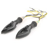 Universal Fit 12V LED Amber Turn Signal Indicator Blinker Light
