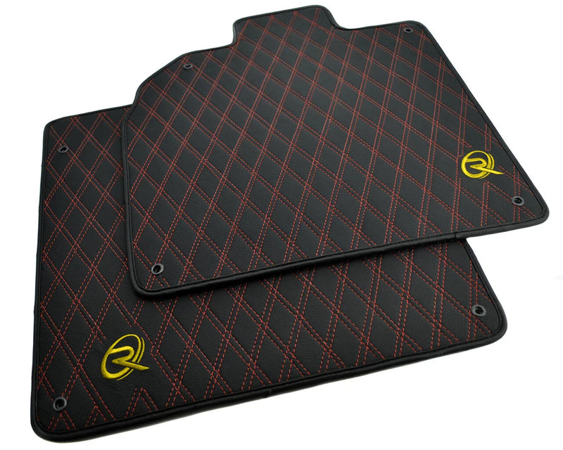 Lamborghini Aventador S SV SVJ Leather Floor Mats (2011-2023)