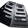 VW Golf 7 MK7 Rear Side Window Louver Cover (2013-2019)