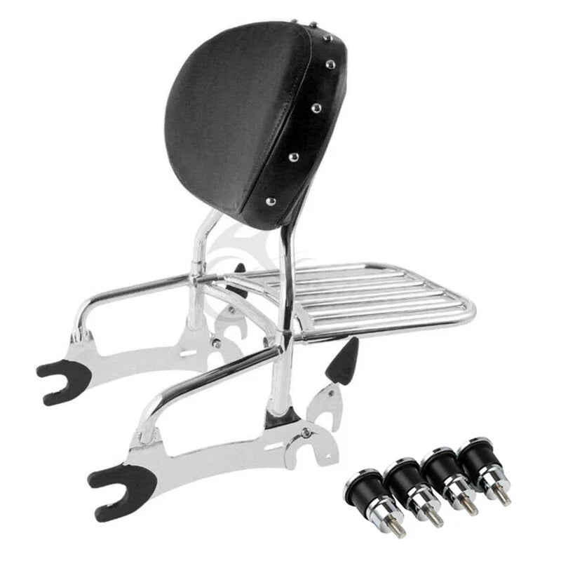 Indian Chief Chrome Sissy Bar Quick Release Spools (2014-2018)