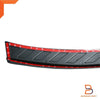 Isuzu MU-X Matte Black Rear Bumper Scuff Plate Cover (2021-2022)