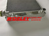 Holden V8 Commodore 44mm Aluminum Radiator & Blue Hoses (1988-1997)