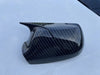 Mazda 3 Mazda 6 2 x Carbon Fiber Mirror Horn Cover Caps (2003–2012)