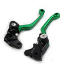 Yamaha TTR125L / LE / LW (2000-2020) GREEN CNC Disc Brake Clutch Levers