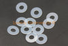 Nylon Dzus Plastic Clear Washers m6 6.3mm 13mm OD 0.5mm Thick