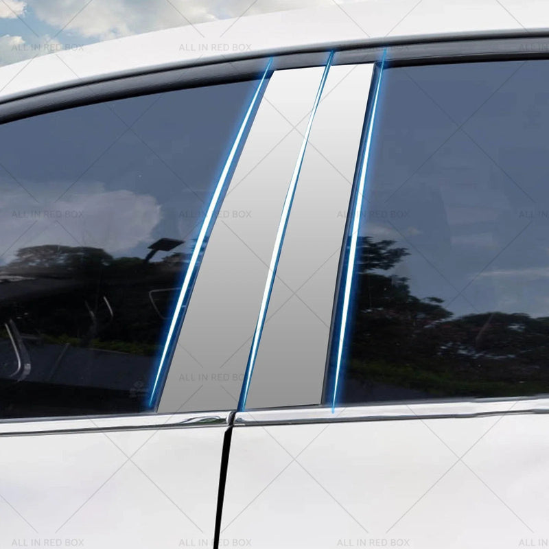 Cadillac Deville / DTS 6 x Chrome Window Trim Covers (2000-2011)