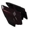 Harley Touring 2009-2023 Midnight Crimson / Vivid Black Battery Side Covers