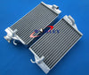 Honda CR125 CR125R Aluminum Radiator + Red Hose (2002-2003)
