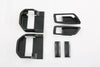 Toyota Sienna 6 x Carbon Fiber Door Handle Bowl Inner Cover Trim (2021-2023)