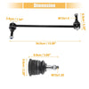 Dodge Grand Caravan 4 Pcs Front Sway Bar Links & Lower Ball Joints (2008-2020)