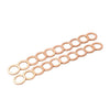 Universal Use 20 x M12*1.5 Copper Oil Drain Plug Gasket Washers