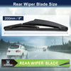 Lexus CT200h 2 x 200mm 8" Rear Windshield Wiper Blades (2011-2016)