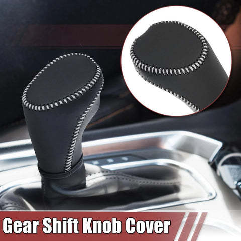 Chevrolet Equinox Gear Shift Knob Cover White Thread (2018-2021)