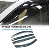Toyota Sienna (2011-2020) Black Side Vent Visor Window Deflectors 1 Set