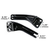 Harley Dyna Street Bob Rear Passenger Foot Pegs Mounts (2007-2017)