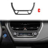 Toyota Corolla 19-24 Soft Carbon Fiber Center Console AC Swicth Panel Cover