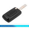 Peugeot 207 307cc 308 Key Fob Shell Case (2006-2014)