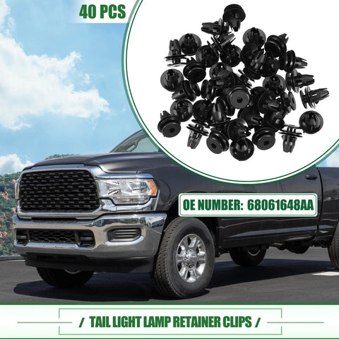 Dodge Ram 1500 40 Pcs Tail Light Retainer Clips (2019-2023)
