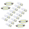 Ford Expedition 18Pc White LED Interior Light Package (2003-2014)