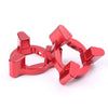 Motorcycle Universal Red CNC Aluminum Fork Preload Adjusters (22mm)