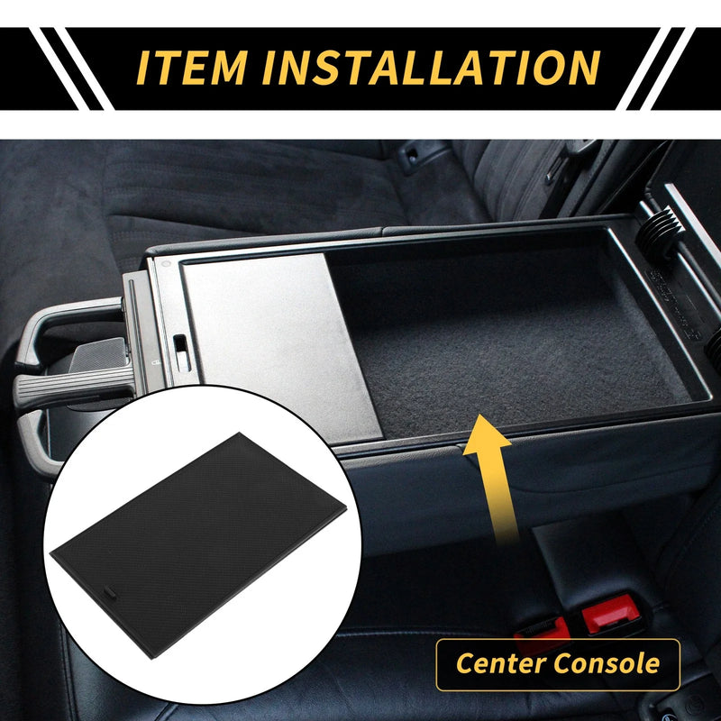 Chevy Silverado 1500 & GMC Sierra 1500 Black Center Console Organizer Pad