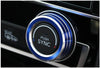 Honda Civic X 2016+ 2pcs Red Aluminum AC Buttons Control Ring Knob Cover Fit