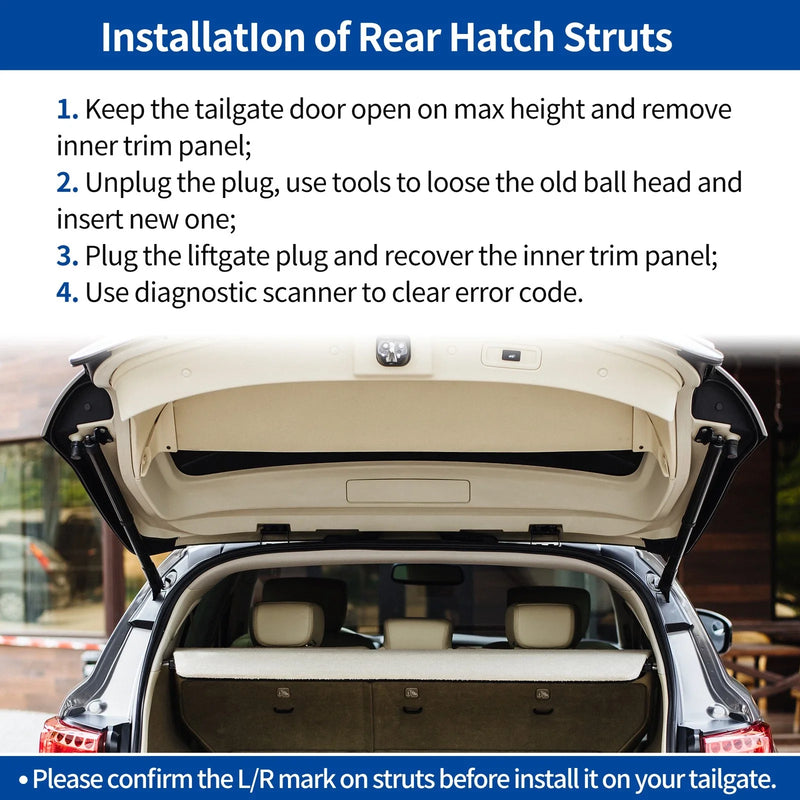 VOLVO XC60 Tailgate Power Lift Support (2012-2015)