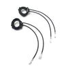 VW Golf MK7 MK6 JETTA Pair H7 LED Bulb Headlight Holder Adaptor Kit Fit