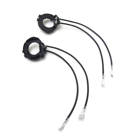 VW Golf MK7 MK6 JETTA Pair H7 LED Bulb Headlight Holder Adaptor Kit Fit