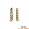 Harley Sportster XL883L XL883R XL883 Forty-Eight Brass Foot Pegs (2004-2023)