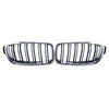 BMW 3 Series F30 F31 M3 Style Chrome Front Kidney Grill (2012-2018)